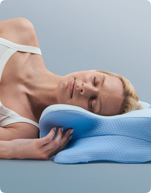 Derila Ergo butterfly shaped memory foam pillow