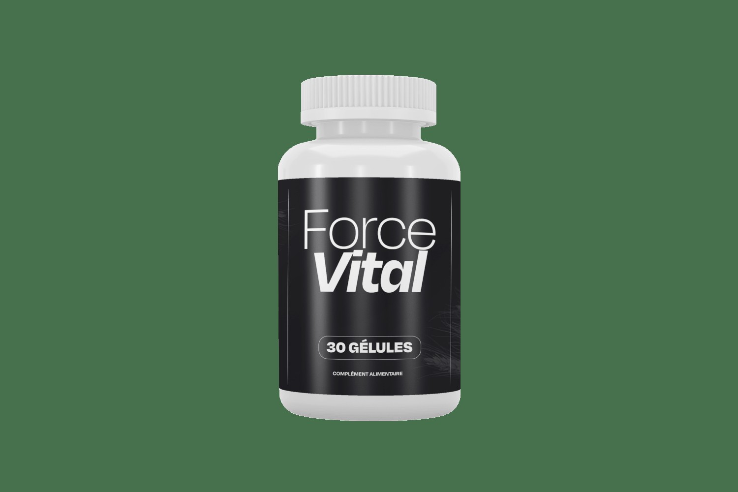 Flacon de ForceVital, complément alimentaire en gélules